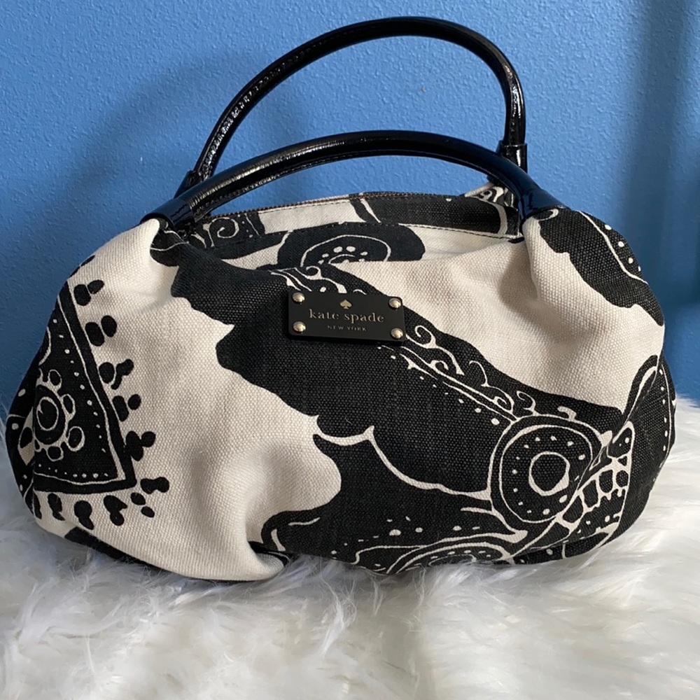 Kate Spade Paisley Grove pattern Karen bag.